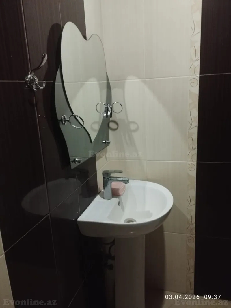 Kirayə verilir 2 otaqlı Mənzil Yeni tikili 95 m² 9-cu mikrorayon - şəkil 9