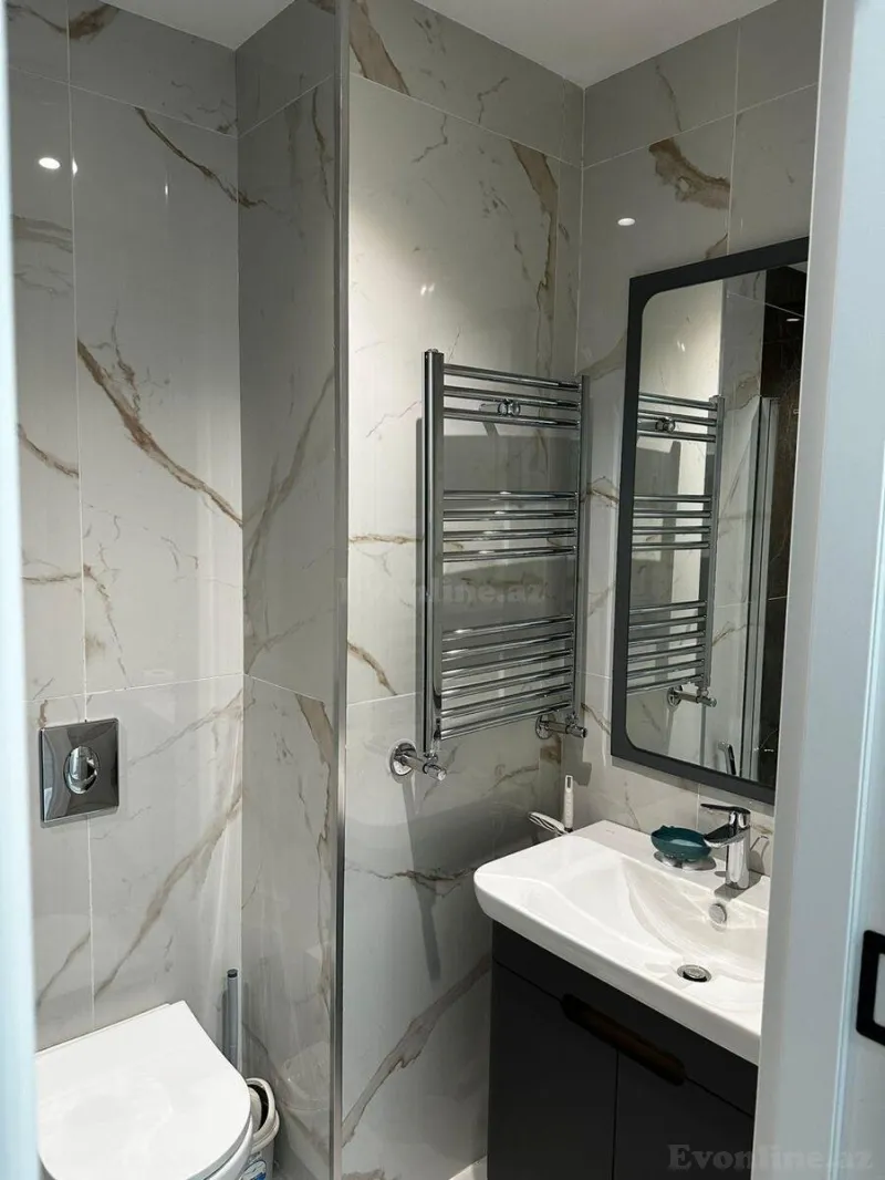 Kirayə verilir 2 otaqlı Mənzil Yeni tikili 50 m² Yasamal r. - şəkil 12