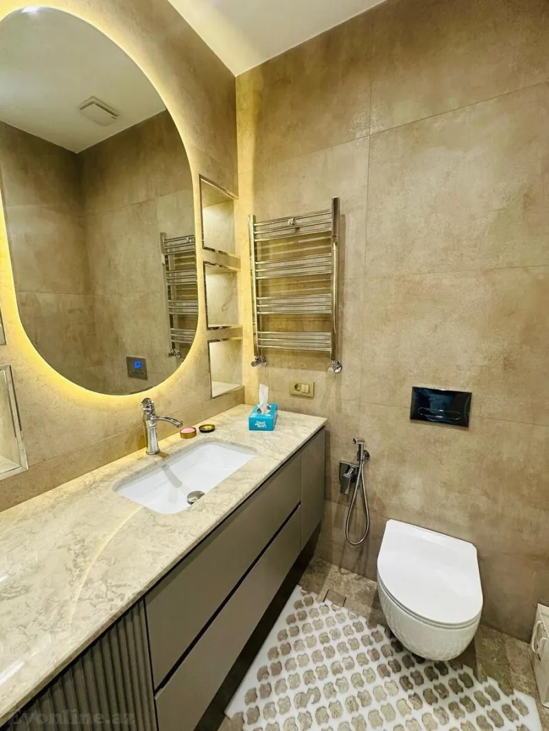 Satılır 2 otaqlı Mənzil Yeni tikili 73 m² Gənclik m. - şəkil 17