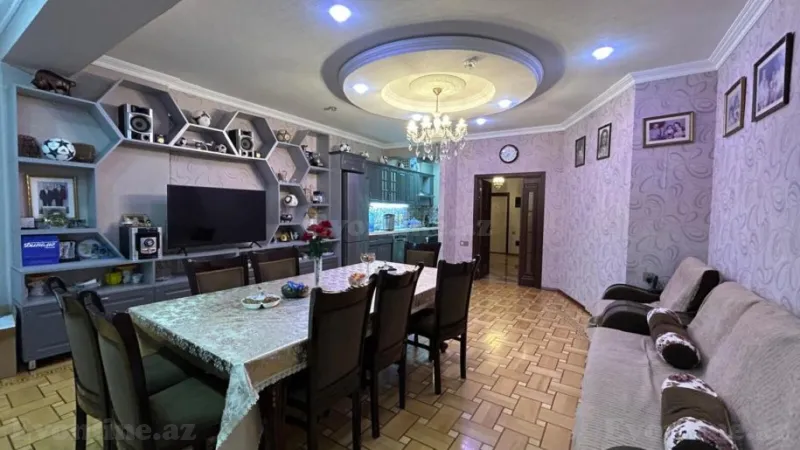 Satılır 4 otaqlı Mənzil Yeni tikili 142 m² Xətai m. - şəkil 3