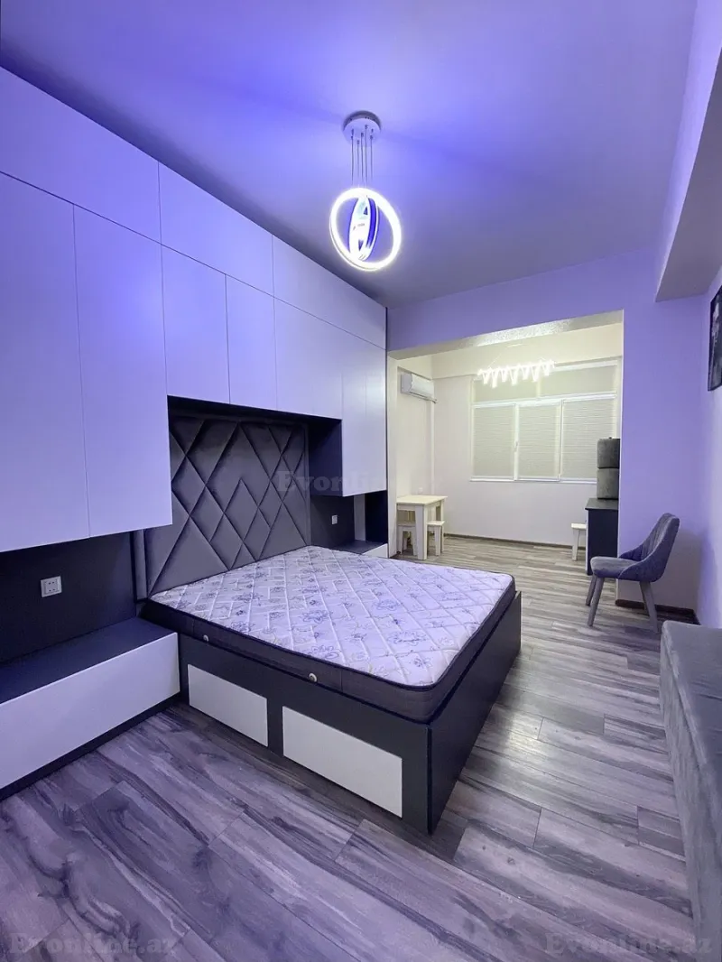 Kirayə verilir 1 otaqlı Mənzil Yeni tikili 35 m² Abşeron r. - şəkil 2