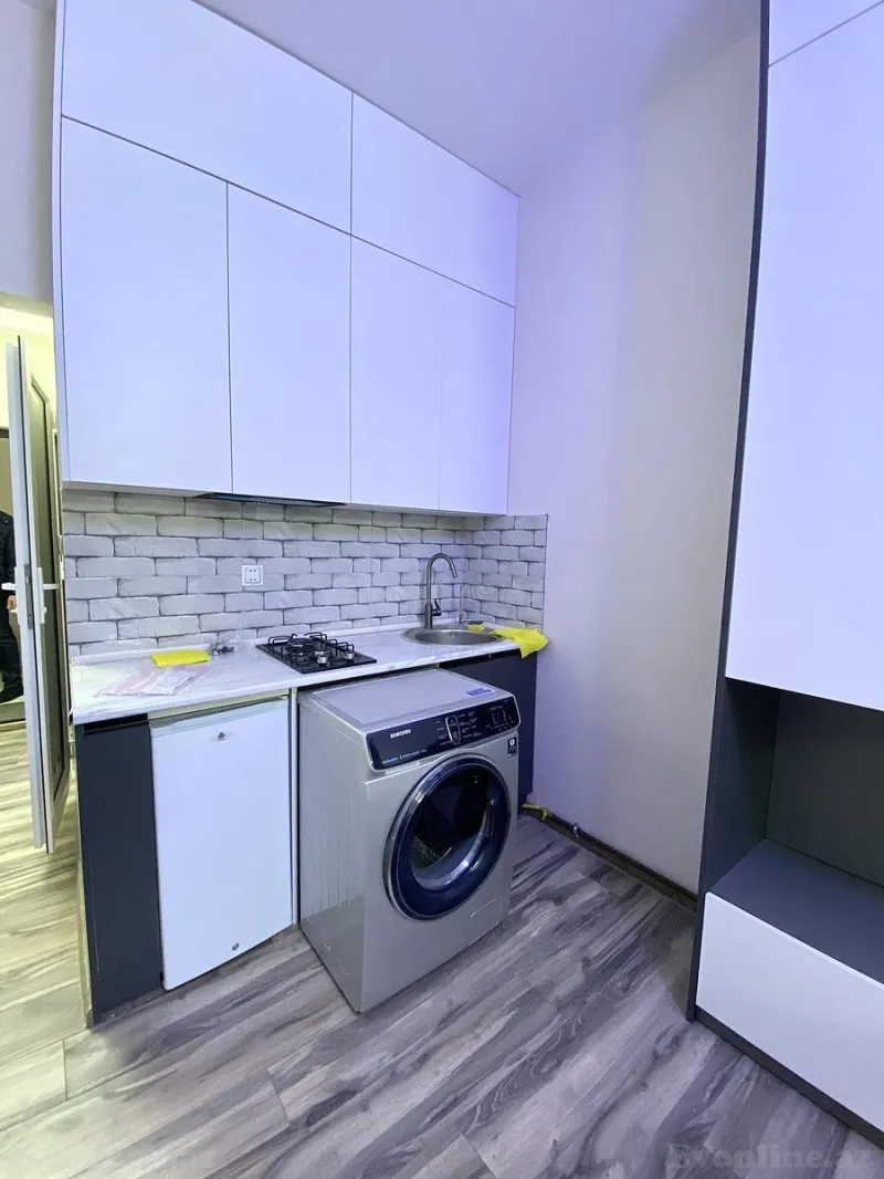 Kirayə verilir 1 otaqlı Mənzil Yeni tikili 35 m² Abşeron r. - şəkil 4