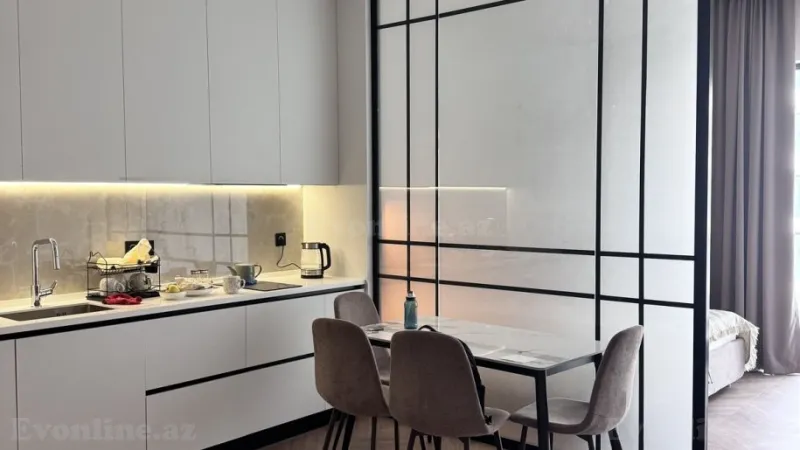 Kirayə verilir 1 otaqlı Mənzil Yeni tikili 60 m² Sabunçu r.