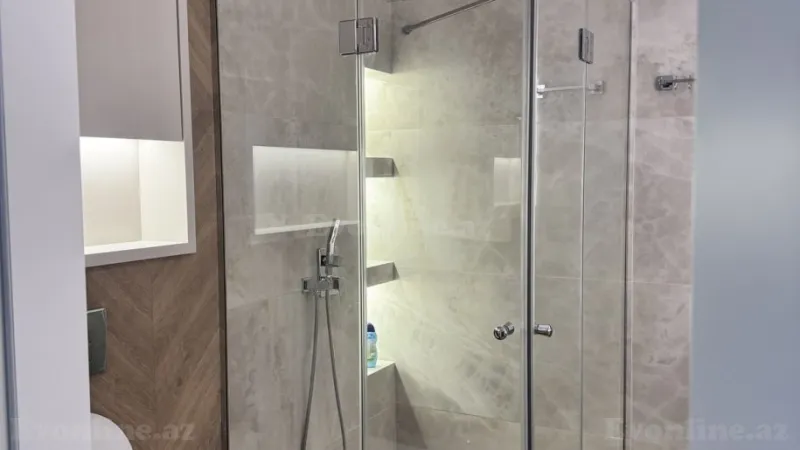 Kirayə verilir 1 otaqlı Mənzil Yeni tikili 60 m² Sabunçu r. - şəkil 5