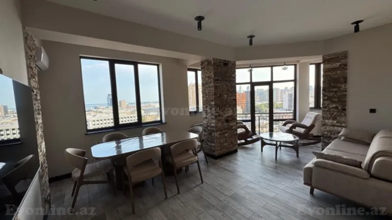 Kirayə verilir 3 otaqlı Mənzil Yeni tikili 132 m² 28 May m. - şəkil 2