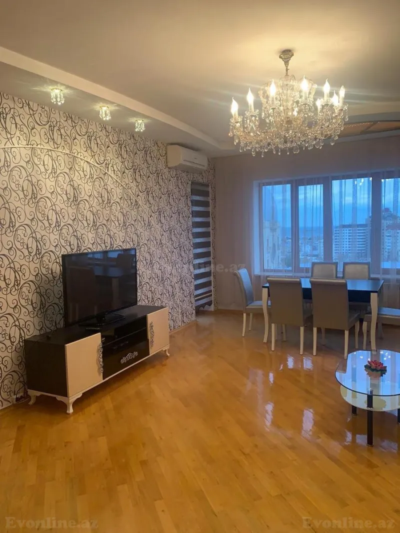 Kirayə verilir 3 otaqlı Mənzil Yeni tikili 182 m² Nizami m. - şəkil 3