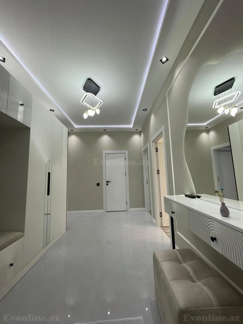 Satılır 3 otaqlı Mənzil Yeni tikili 90 m² Həzi Aslanov m. - şəkil 4