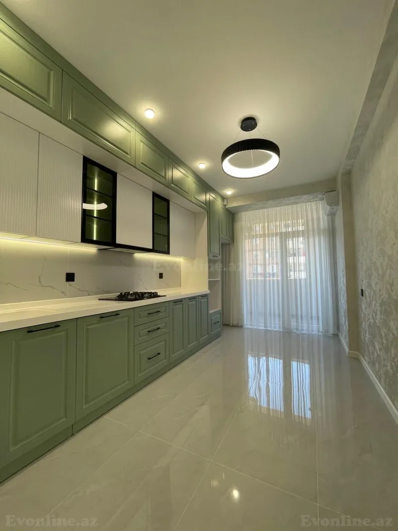 Satılır 3 otaqlı Mənzil Yeni tikili 110 m² Həzi Aslanov m. - şəkil 9