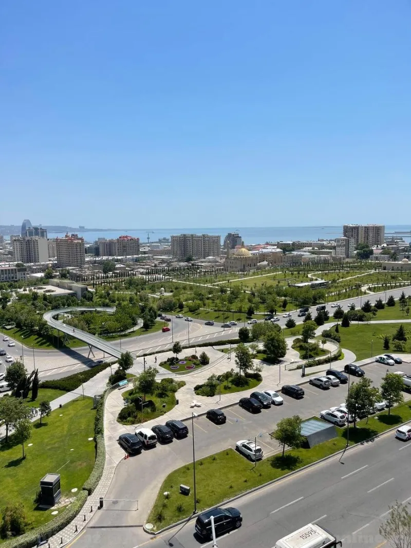 Kirayə verilir 3 otaqlı Mənzil Yeni tikili 165 m² Nizami m. - şəkil 2