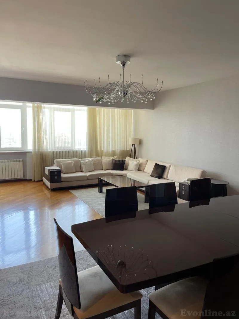 Kirayə verilir 3 otaqlı Mənzil Yeni tikili 165 m² Nizami m. - şəkil 5