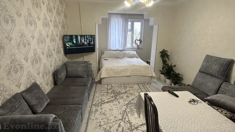 2 otaqlı Mənzil 60 m² Xətai r. Satılır