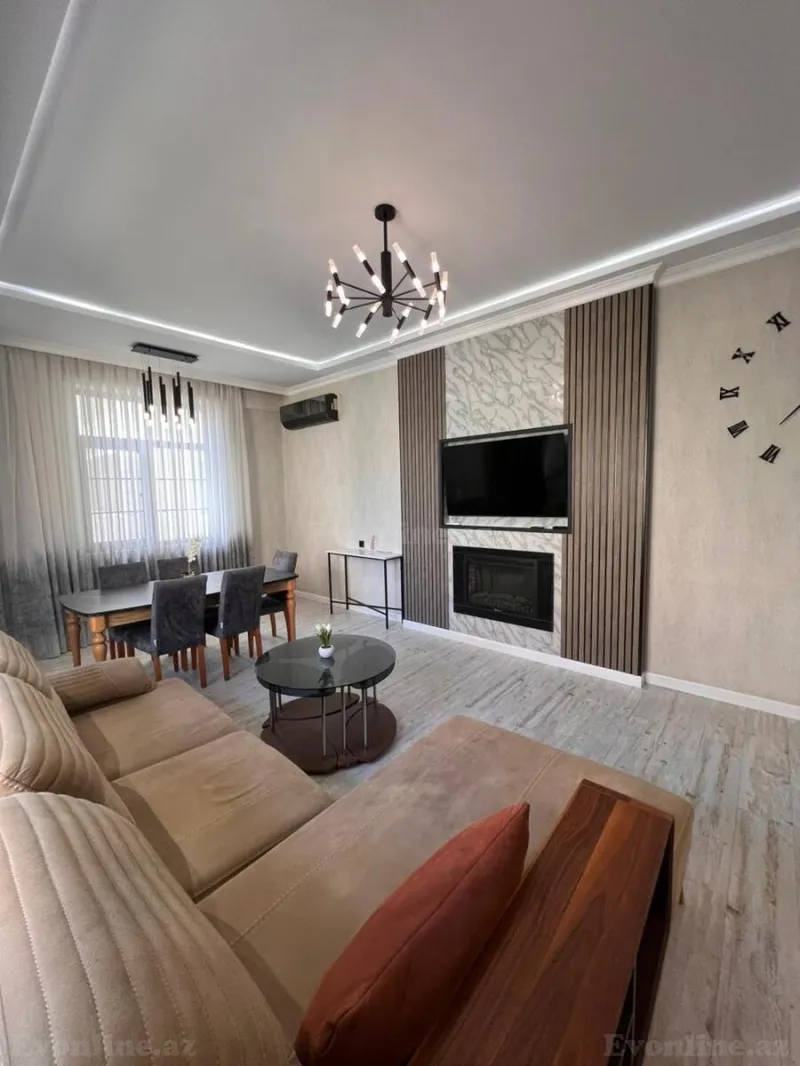 Satılır 3 otaqlı Mənzil Yeni tikili 95 m² Elmlər Akademiyası m. - şəkil 2