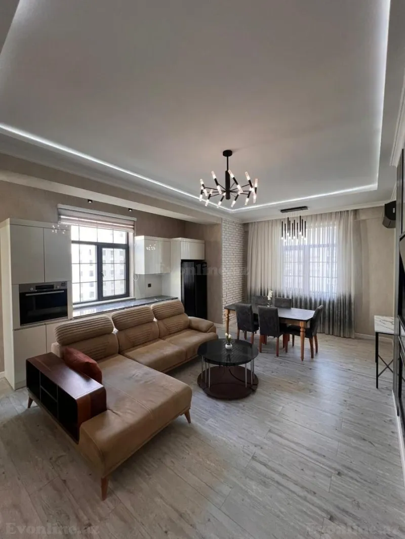 Satılır 3 otaqlı Mənzil Yeni tikili 95 m² Elmlər Akademiyası m. - şəkil 13