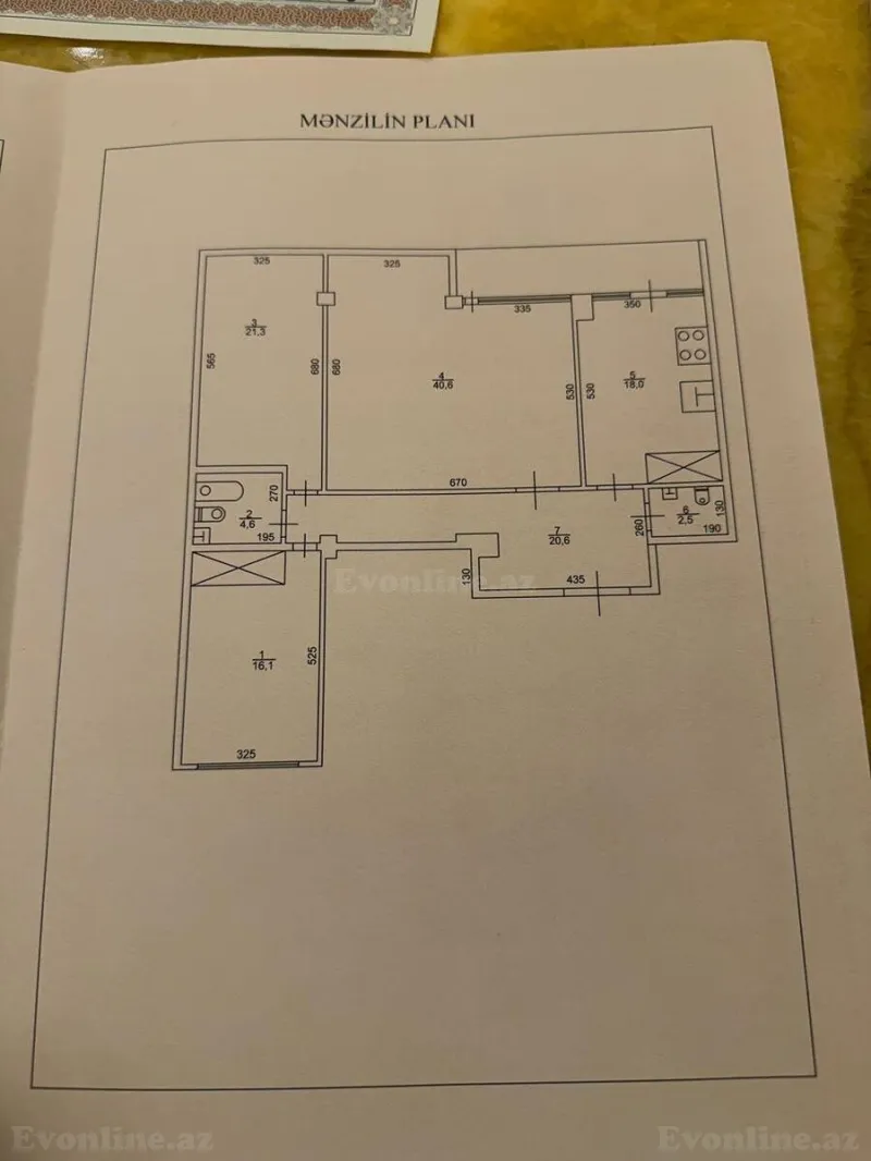 Satılır 5 otaqlı Mənzil Yeni tikili 340 m² 28 May m. - şəkil 27