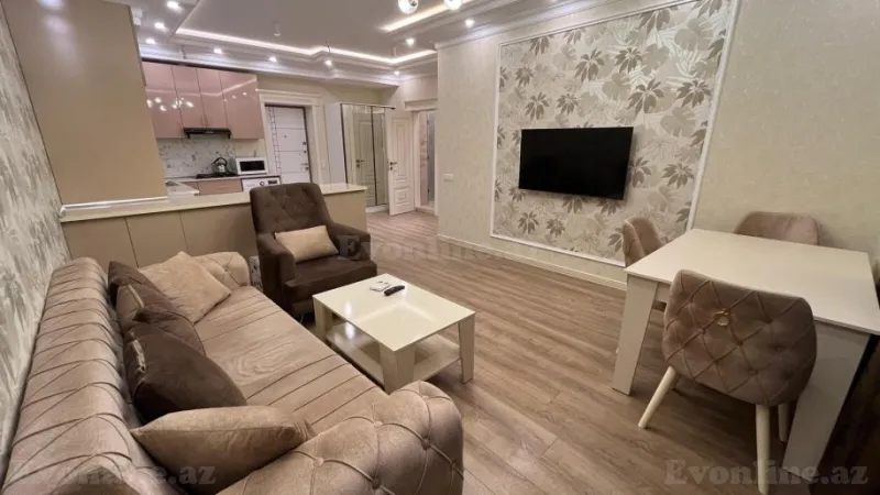 Kirayə verilir 2 otaqlı Mənzil Yeni tikili 65.1 m² Yasamal r.