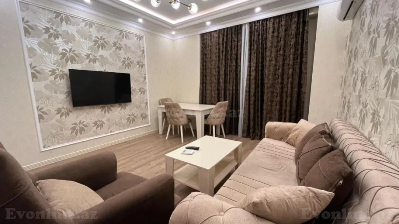 Kirayə verilir 2 otaqlı Mənzil Yeni tikili 65.1 m² Yasamal r. - şəkil 2