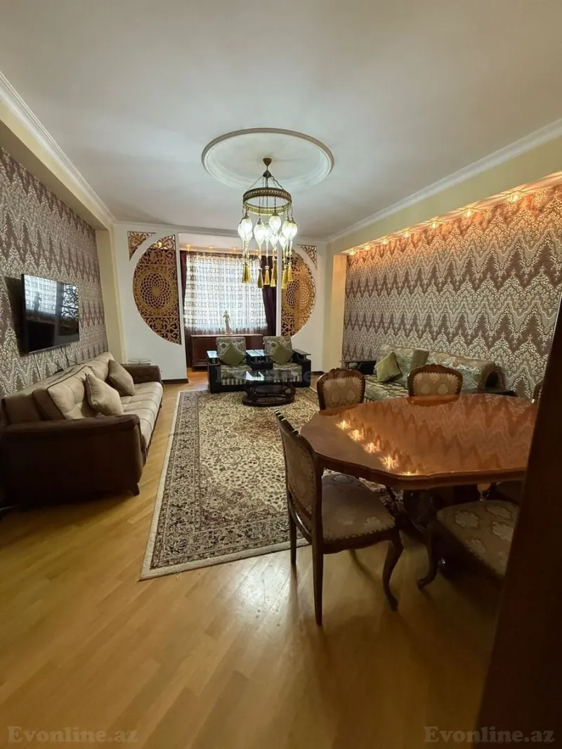 4 otaqlı Mənzil 200 m² Nəsimi r. Kirayə verilir
