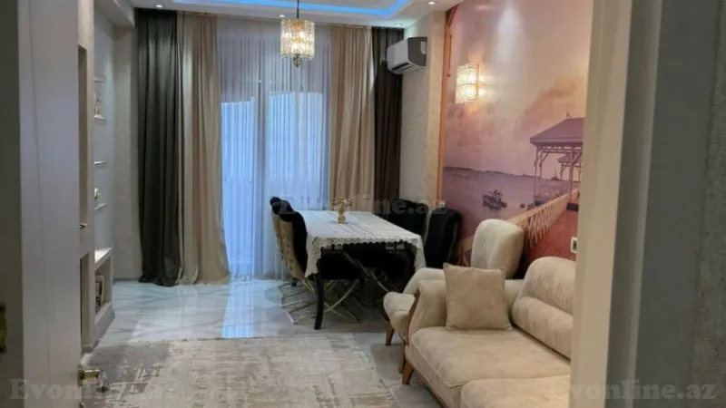Satılır 3 otaqlı Mənzil Yeni tikili 126.5 m² Qara Qarayev m. - şəkil 2