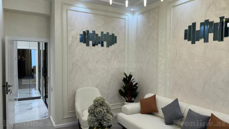 Kirayə verilir 2 otaqlı Mənzil Yeni tikili 70 m² Nəsimi r. - şəkil 3