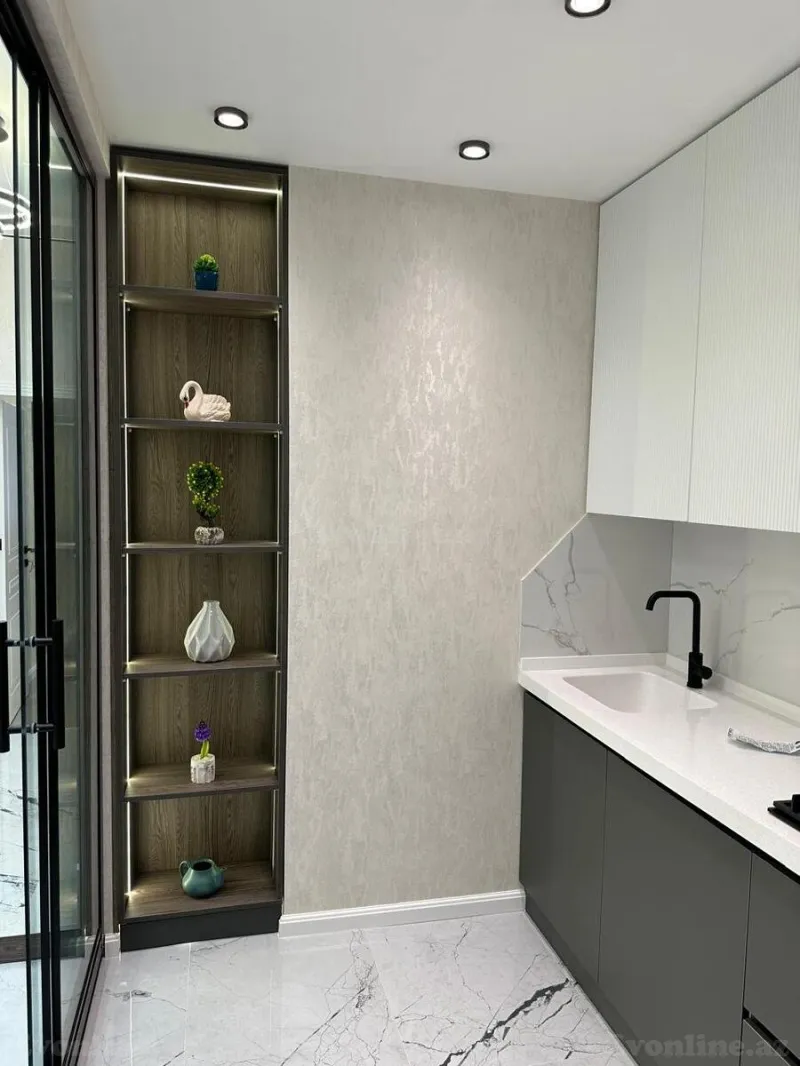 Kirayə verilir 2 otaqlı Mənzil Yeni tikili 70 m² Nəsimi r. - şəkil 10