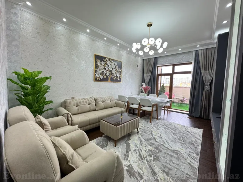 Satılır 3 otaqlı Mənzil Yeni tikili 106 m² Əhmədli - şəkil 2