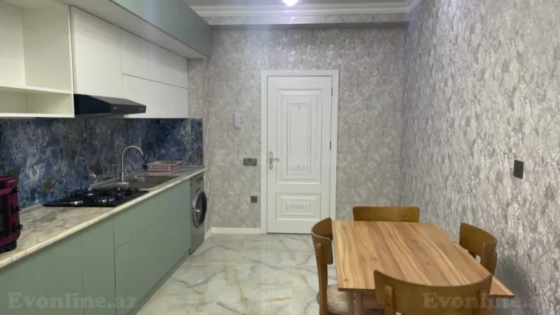 Kirayə verilir 3 otaqlı Mənzil Yeni tikili 120 m² Nərimanov r. - şəkil 4