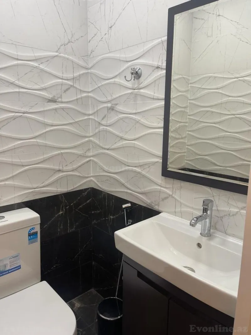 Kirayə verilir 3 otaqlı Mənzil Yeni tikili 120 m² Nərimanov r. - şəkil 9