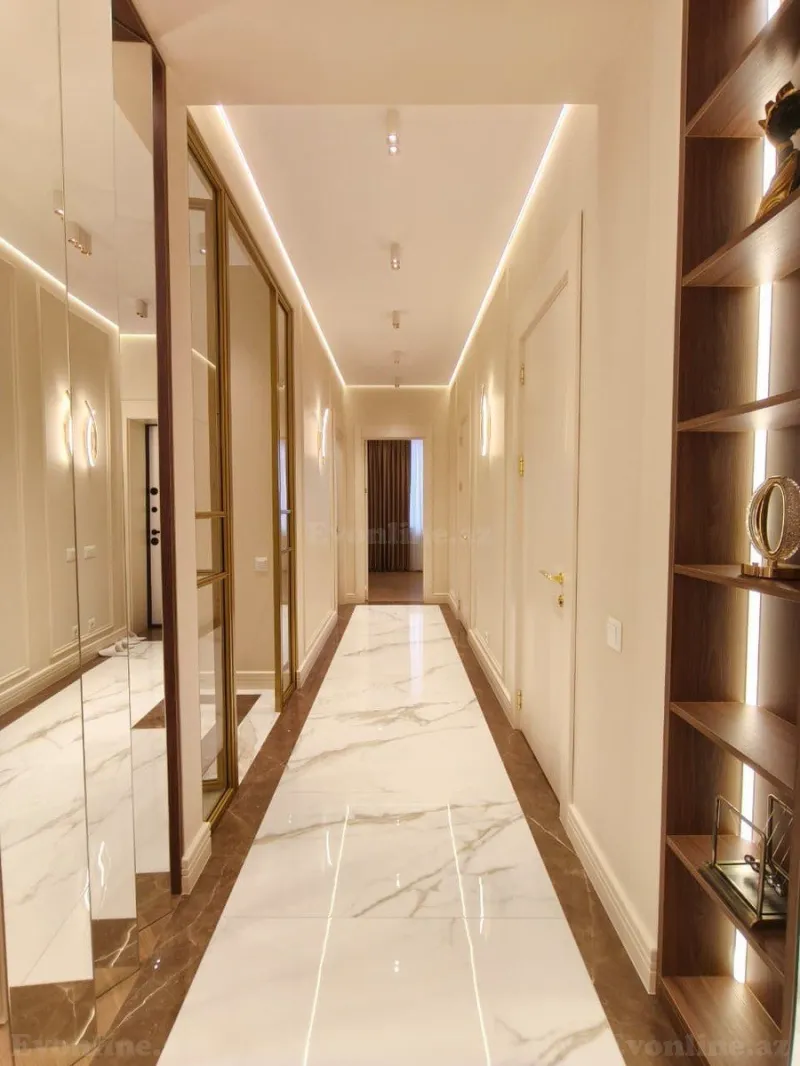 Satılır 3 otaqlı Mənzil Yeni tikili 87 m² Nəriman Nərimanov m. - şəkil 9