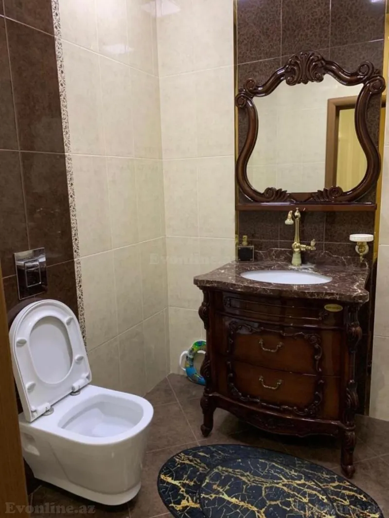 Kirayə verilir 4 otaqlı Mənzil Yeni tikili 170 m² Nizami m. - şəkil 11