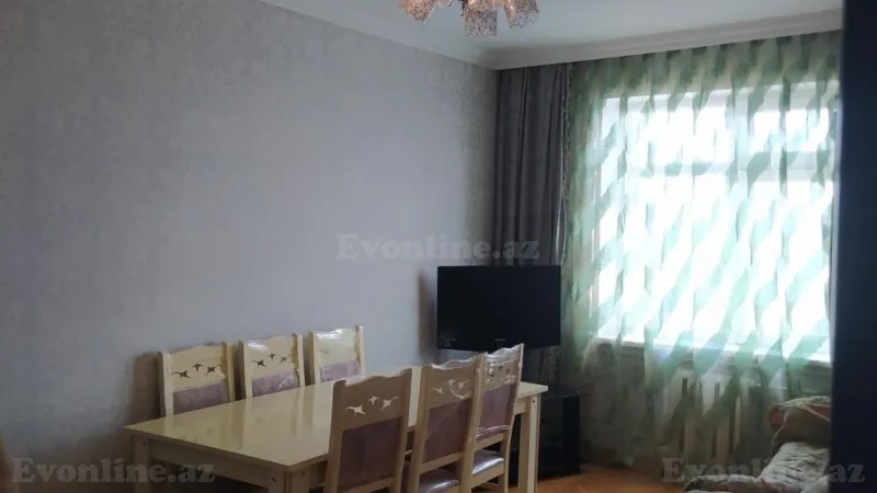 Kirayə verilir 2 otaqlı Mənzil Köhnə tikili 65 m² 9-cu mikrorayon - şəkil 3