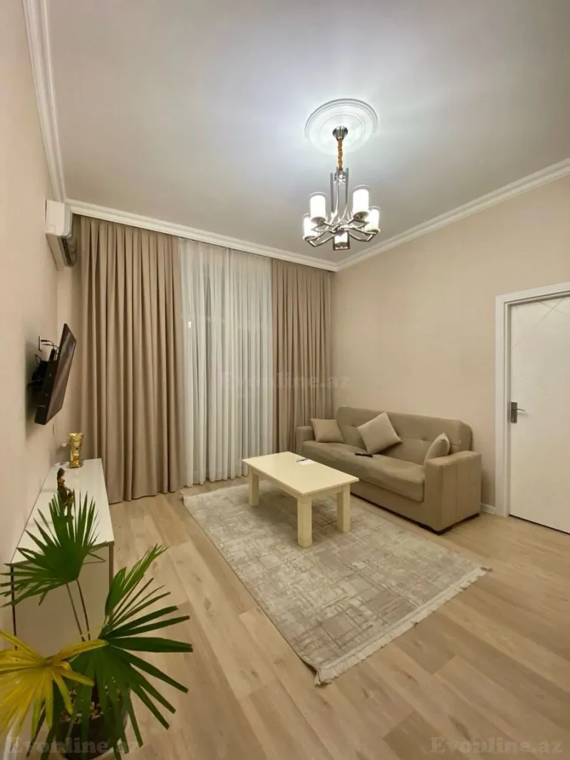 Kirayə verilir 2 otaqlı Mənzil Yeni tikili 60 m² İçərişəhər m. - şəkil 2