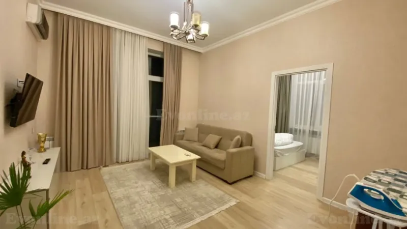 Kirayə verilir 2 otaqlı Mənzil Yeni tikili 60 m² İçərişəhər m. - şəkil 4