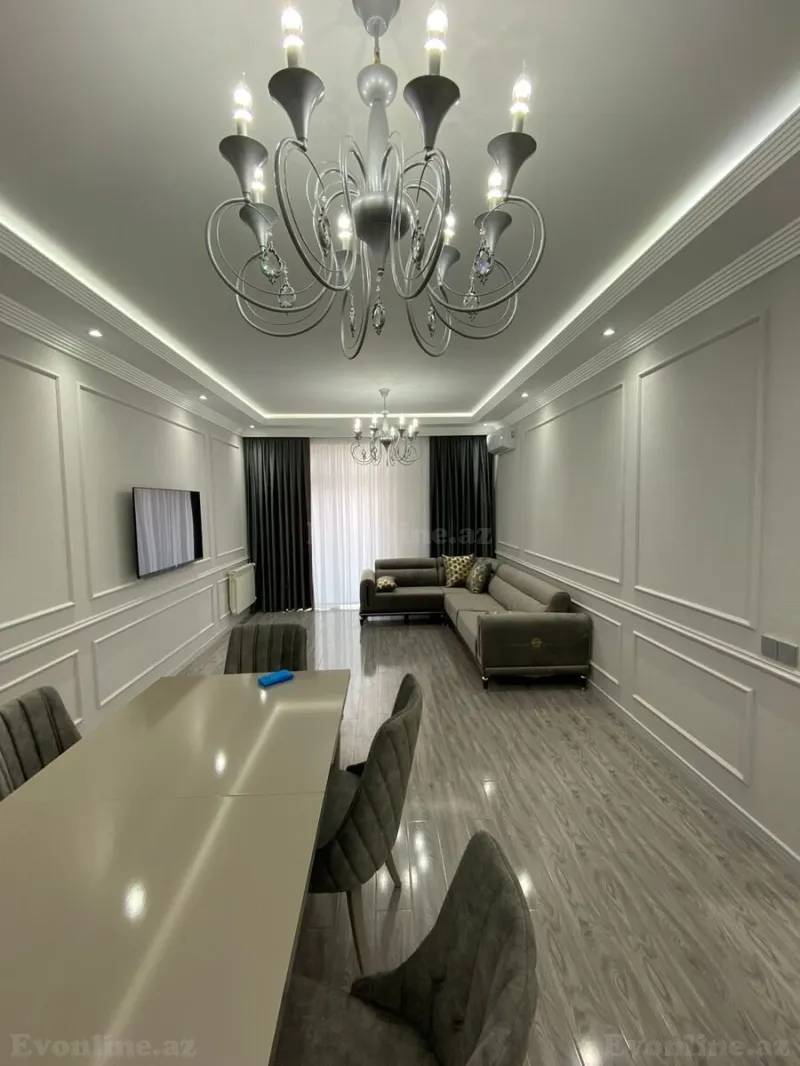 Kirayə verilir 2 otaqlı Mənzil Yeni tikili 106 m² 8 Noyabr m. - şəkil 3