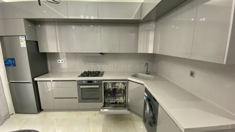 Kirayə verilir 2 otaqlı Mənzil Yeni tikili 106 m² 8 Noyabr m. - şəkil 5