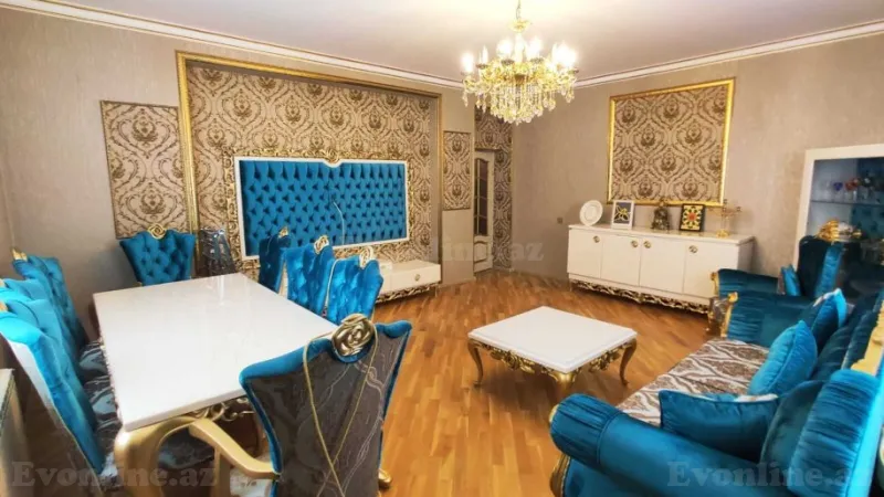 3 otaqlı Mənzil 147 m² 8 Noyabr m. Kirayə verilir