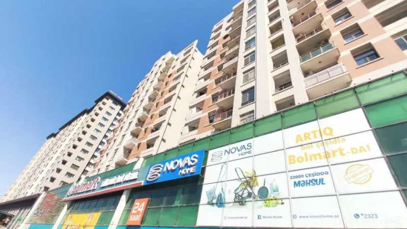 Kirayə verilir 12 otaqlı Mənzil Yeni tikili 55 m² 8 Noyabr m. - şəkil 16