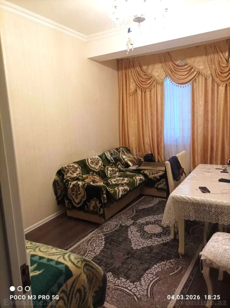 Satılır 1 otaqlı Mənzil Yeni tikili 35 m² Yasamal r. - şəkil 2