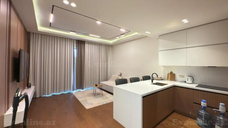 Satılır 3 otaqlı Mənzil Yeni tikili 93 m² Sabunçu r. - şəkil 2