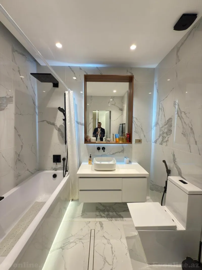 Satılır 3 otaqlı Mənzil Yeni tikili 93 m² Sabunçu r. - şəkil 16