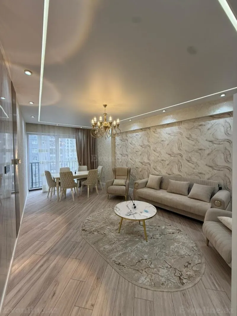 Satılır 3 otaqlı Mənzil Yeni tikili 100 m² Xətai r. - şəkil 2