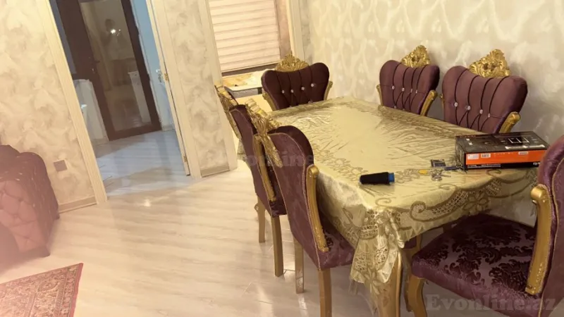 Kirayə verilir 2 otaqlı Mənzil Yeni tikili 65 m² Nərimanov r. - şəkil 2