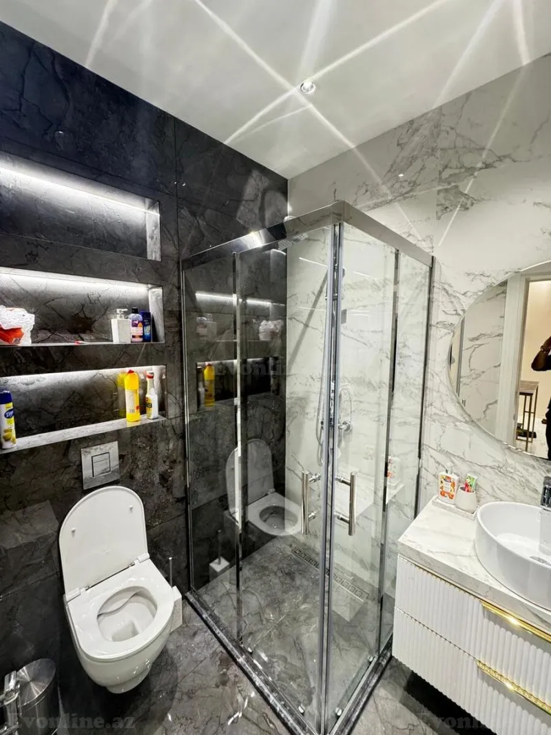 Kirayə verilir 2 otaqlı Mənzil Yeni tikili 70 m² Xətai m. - şəkil 16