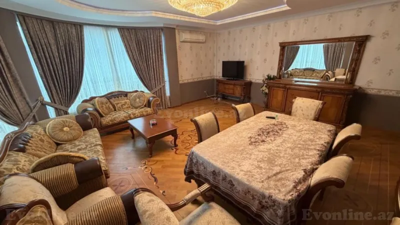 3 otaqlı Mənzil 160 m² Nəriman Nərimanov m. Kirayə verilir