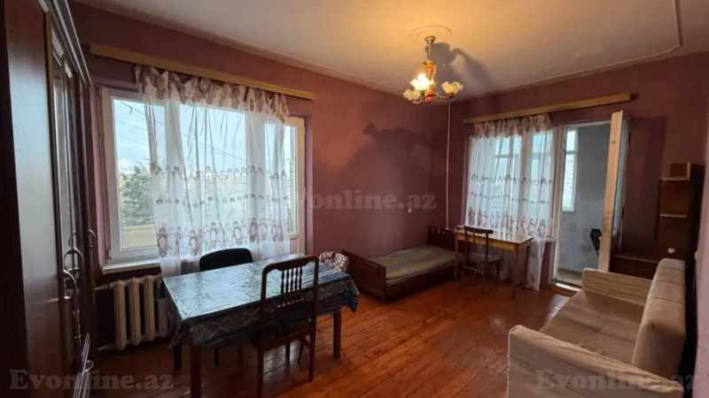 2 otaqlı Mənzil 55 m² Xalqlar Dostluğu m. Kirayə verilir