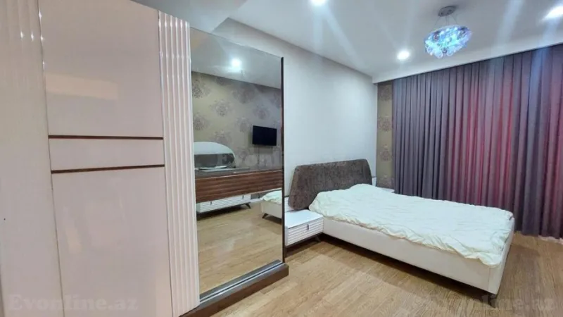 Kirayə verilir 2 otaqlı Mənzil Yeni tikili 90 m² Nəsimi r. - şəkil 5