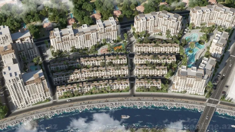 Satılır 1 otaqlı Mənzil Yeni tikili 36.2 m² Sabunçu r. - şəkil 2