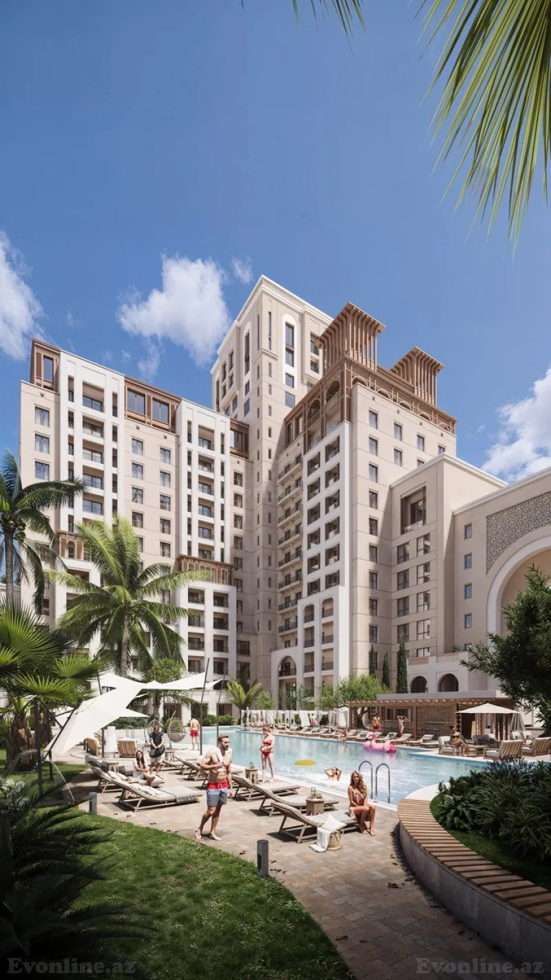 Satılır 1 otaqlı Mənzil Yeni tikili 36.2 m² Sabunçu r. - şəkil 3