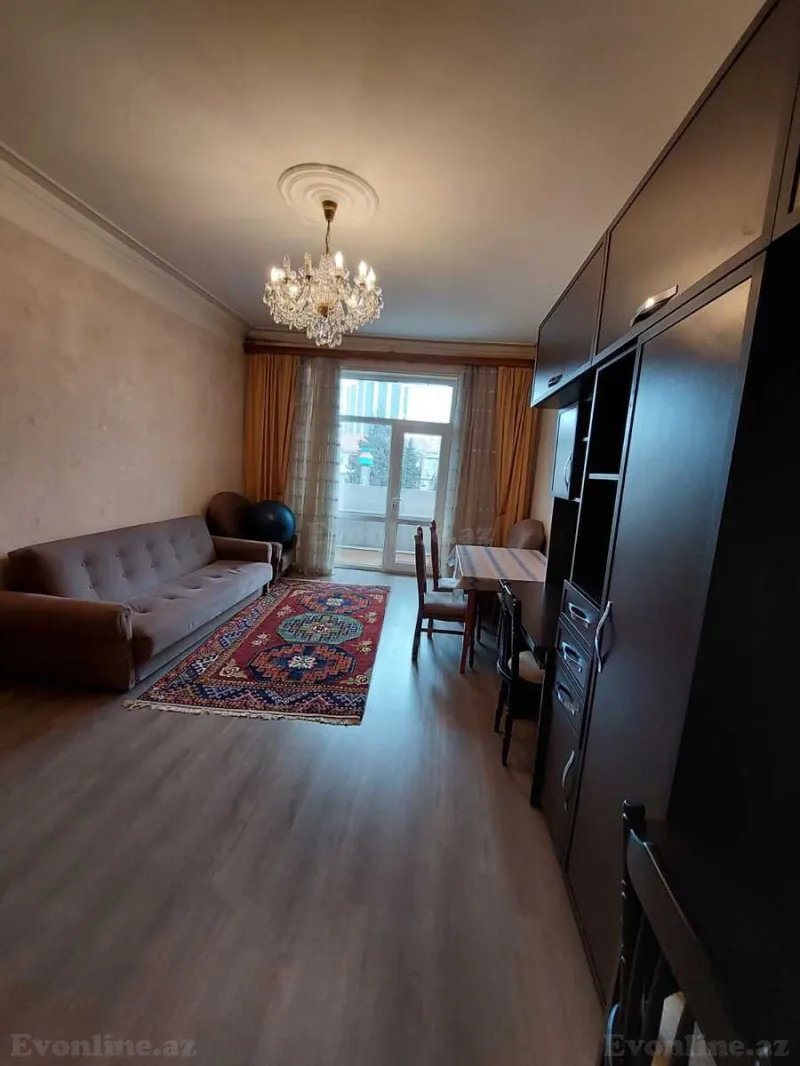 2 otaqlı Mənzil 55 m² Elmlər Akademiyası m. Kirayə verilir