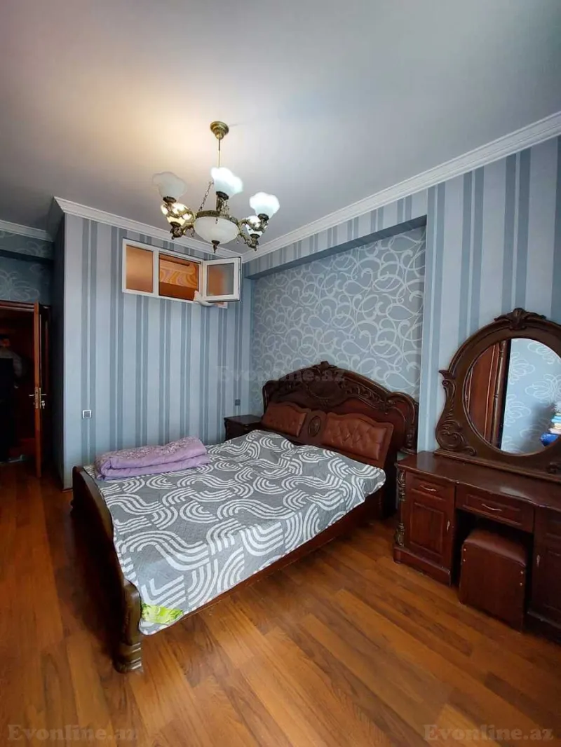 Kirayə verilir 3 otaqlı Mənzil Yeni tikili 100 m² Nəsimi r. - şəkil 9