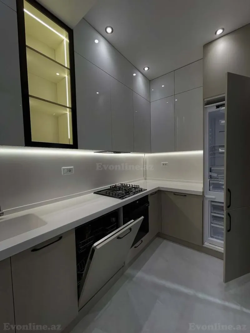 Kirayə verilir 2 otaqlı Mənzil Yeni tikili 70 m² Nəsimi r. - şəkil 5